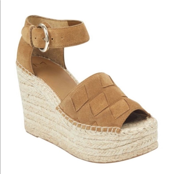 New Marc Fisher LTD Adalla Espadrille Wedge Sandal - Picture 1 of 12